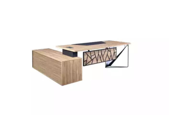 Design Corner desk Office Furnishings Chef Room Furniture Brown