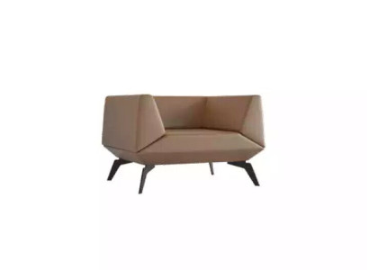 Armchair Design Couch Sofa Seater Luxury Ears Seat Relax Leather Lounge Upholstery