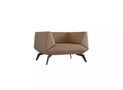 Armchair Design Couch Sofa Seater Luxury Ears Seat Relax Leather Lounge Upholstery