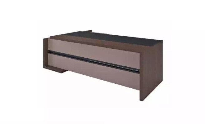 Luxury Desk Wood Tables Office Table Brown Furnishings Designer new