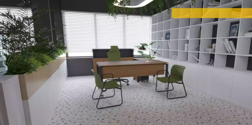 Modern wooden chest of drawers Office furniture Furnishings Designer Office chest of drawers Sideboard