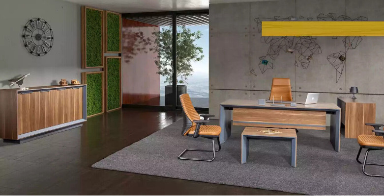Office console sideboard modern study room furnishings wardrobe wooden furniture