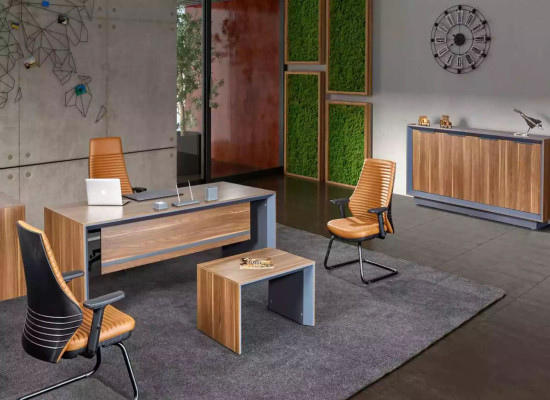 Office console sideboard modern study room furnishings wardrobe wooden furniture