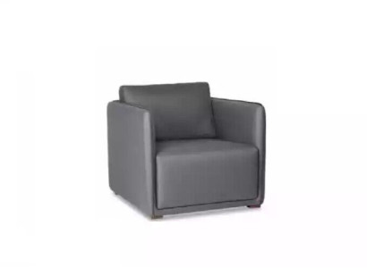 Armchair Couch Upholstery Seat Designer Textile 1 Seater Couches Upholstery Gray