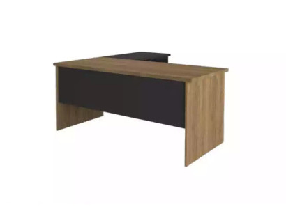 Corner desk Office Furnishings Boss Room Modern Design Desk Brown
