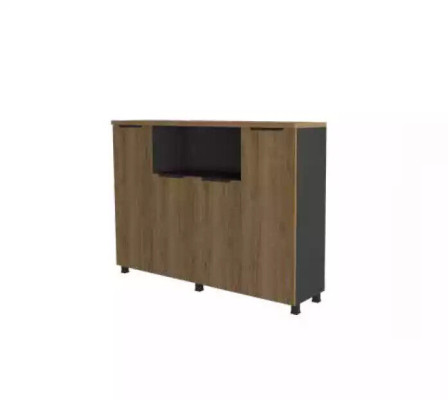 Sideboard Office furniture Consoles cupboard Sideboard Wooden furniture Brown Modern new