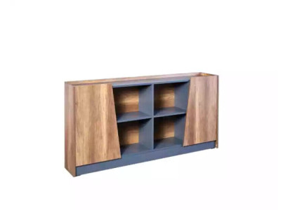 Study room Bookshelf Wardrobe Wood Shelf Display case Brown Modern