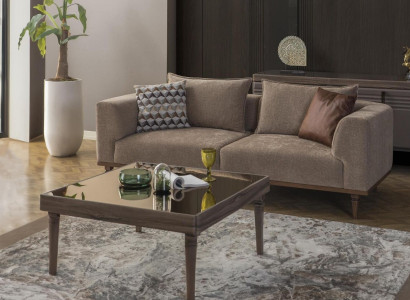 Three Seater Sofa 3 Seater Fabric Sofa Upholstered Sofa Gray Modern Fabric new
