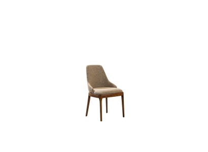 Group Chairs Kitchen chairs Dining chairs Beige 6pcs Modern Fabric
