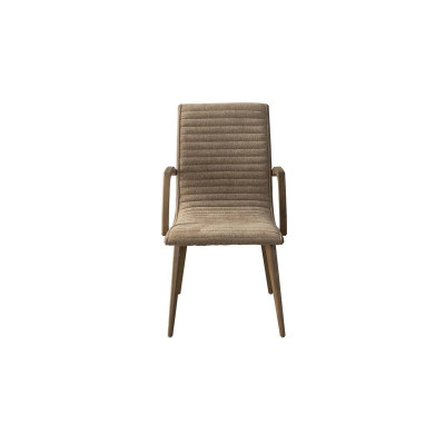Group Chairs with Armrests Kitchen chairs Dining chairs Set 6pcs Wood