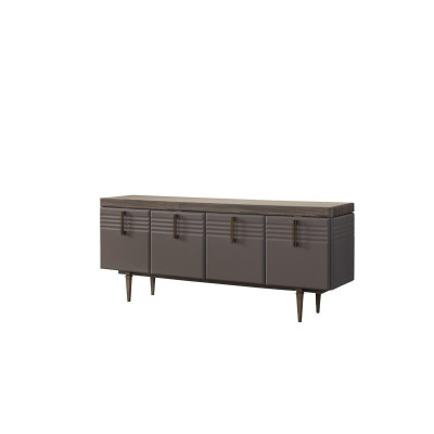Sideboard Sideboard Wooden Cabinet Chest of drawers Wardrobe Wood Gray Living room