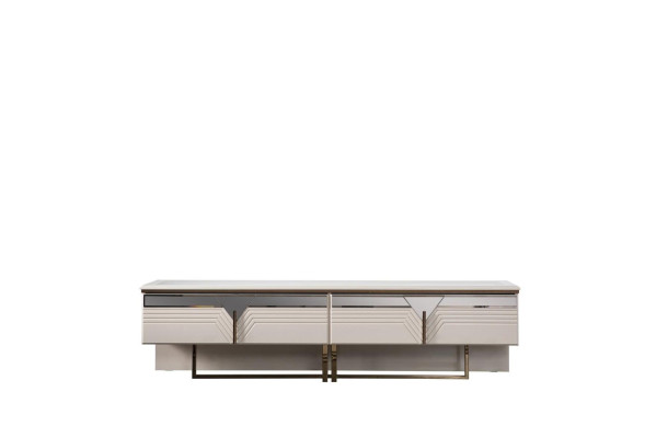 Sideboard TV cabinet lowboard TV stand wooden cabinet wardrobe wood white design