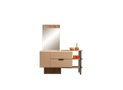 Dressing table Dressing table Console table Wood Bedroom Beige Modern