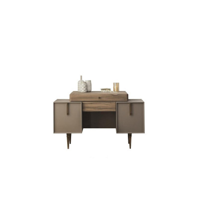 Dressing table Dressing table Console table Wood Gray Bedroom Chest of drawers