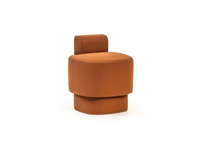 Stool Stool Upholstered Stool Orange Footstool Modern Seater Furniture