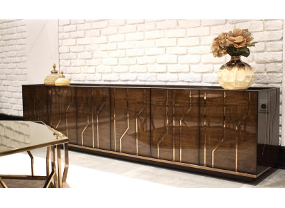 Living room Furniture Sideboard Luxury Modern Design Chest of drawers Wood Furnishings