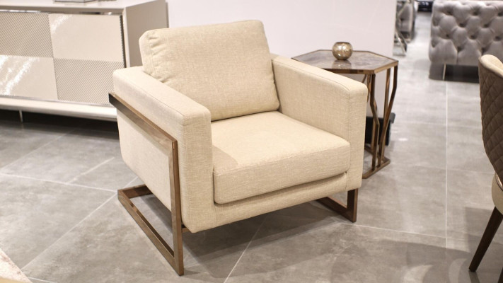 Luxury Armchair Living room Furnishings Design Modern Furniture Upholstery Textile