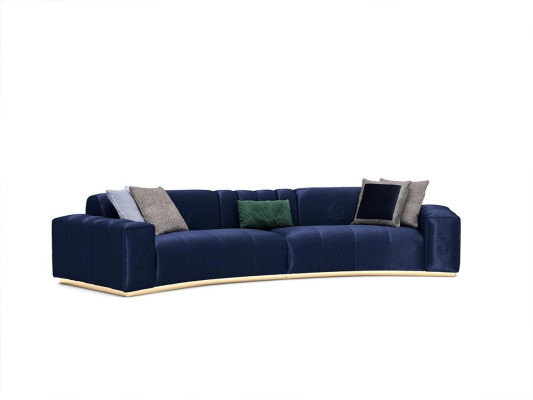 Living room Set 4pcs Luxury Furniture Wood Coffee table Modern Sofa set Upholstered furniture
