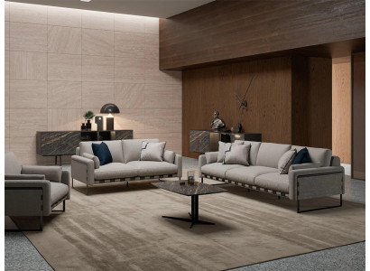 Suite Upholstered furniture Sofa Three-seater Modern Couch Two-seater Furniture Coffee table