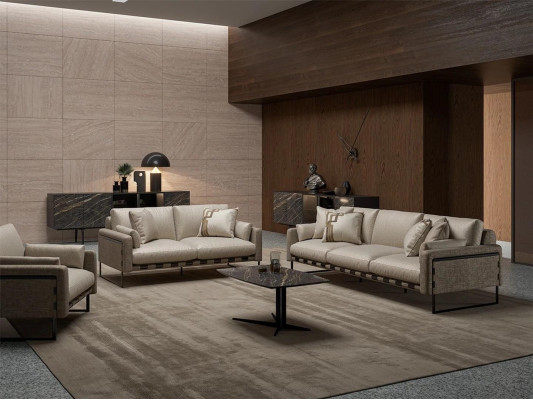 Modern Sofa set Coffee table Upholstered sofas Three-seater Sofa Couch Two-seater new