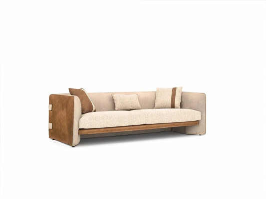 Luxury Sofa Set 2x Three Seater Sofas Couches Modern Armchair Living room Furnishings