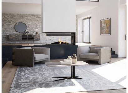 Luxury 2x Armchair Upholstered furniture Living room Furnishings Modern Coffee table new