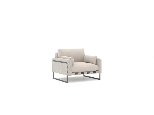 Modern Upholstery Fabric Textile Armchair Luxury Upholstered furniture Designer Living room