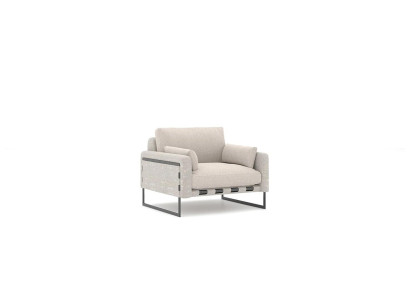 Modern Upholstery Fabric Textile Armchair Luxury Upholstered furniture Designer Living room