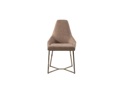 Dining chairs Chairs Kitchen chairs Dining room Fabric Beige Set 6pcs