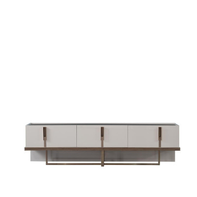 Sideboard TV stand TV cabinet Lowboard Wood Modern White Table Living room