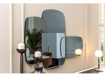 Wall mirror mirror decorative mirror make-up mirror hallway mirror set modern
