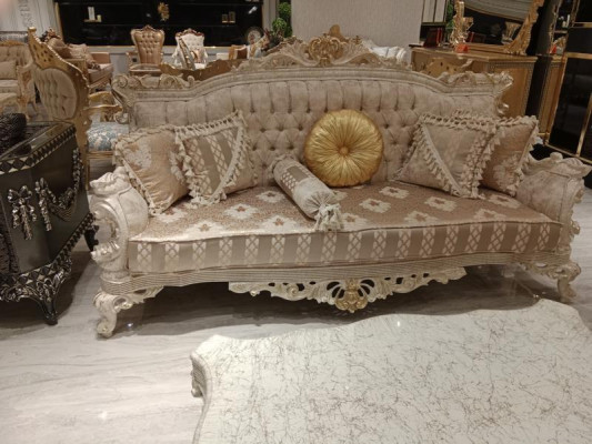 Designer Living room Set Sofas Stylish Armchair Modern Coffee table Sofa set