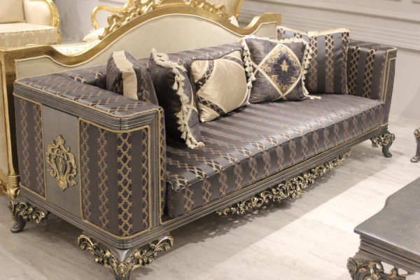 Living room Set Sofa set Natural colors Design Upholstered furniture Coffee table