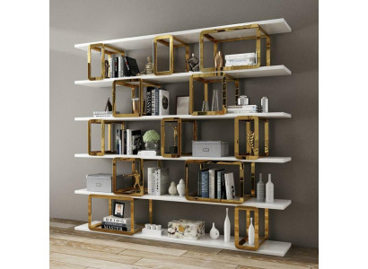 Design Divider Wall Shelf Living room Cabinets stainless steel Shelves Books Wardrobe new