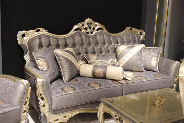 Sofa set 3+3 Seater Furniture Luxury Set Sofa set Gray Modern Set new