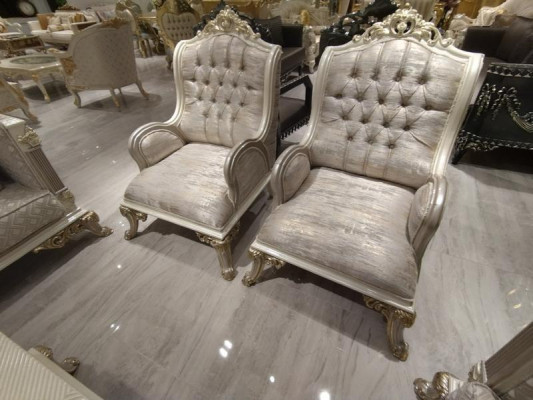 Premium Living room Furniture Sofa set Elegant new Sofa 3 Seater Armchair
