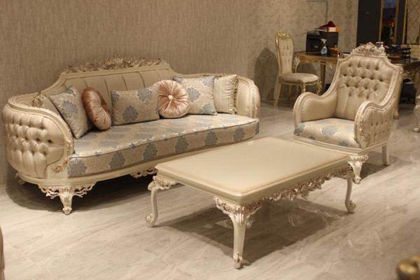 Stylish Luxurious 3-Seater Sofa Living room Armchair Noble Furniture new