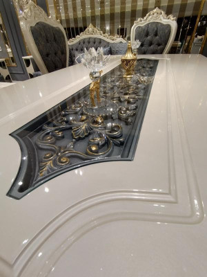 Elegant Dining room Dining table Luxurious Table Glamorous Dining table new