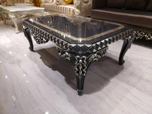 Design Luxury Coffee table Living room Coffee table Modern Wood Coffee table