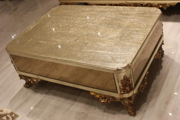 Coffee table 120x90cm Design Furniture Sofa table Side table Wooden table Living room
