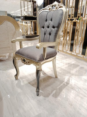 exclusive r Chesterfield Dining room Chair Cozy Chair Wood Textile Dining room Chairs
