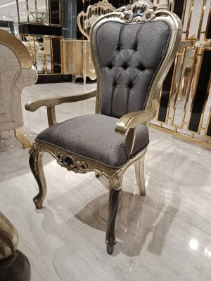 exclusive r Chesterfield Dining room Chair Cozy Chair Wood Textile Dining room Chairs