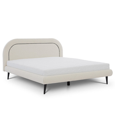 Modern Bedroom Furniture Cuddly Bed Sleeping Bed Stool 2x Bedside tables
