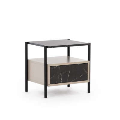 exclusive s Bedroom Double bed Metal Frame Modern Stool Luxury Furniture