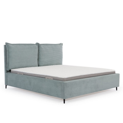 Large Bedroom Bed Luxurious Textile Bed Stylish Upholstered Beds