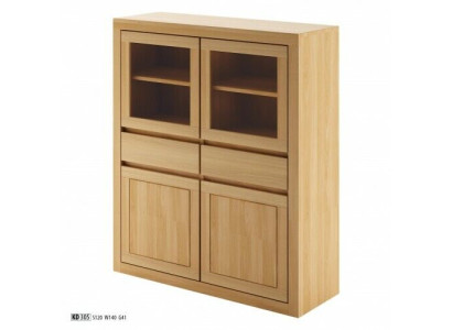 Handcrafted Chest of drawers Sideboard Wood Chest of drawers from real Wood Shelf Living Room