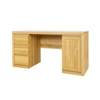 Desk wooden table Computer desk Solid wood Office desk Table Office furniture Tables