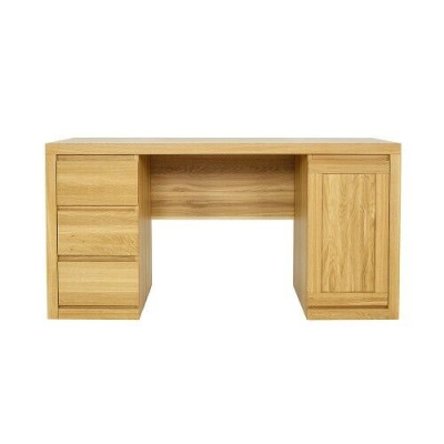 Desk wooden table Computer desk Solid wood Office desk Table Office furniture Tables