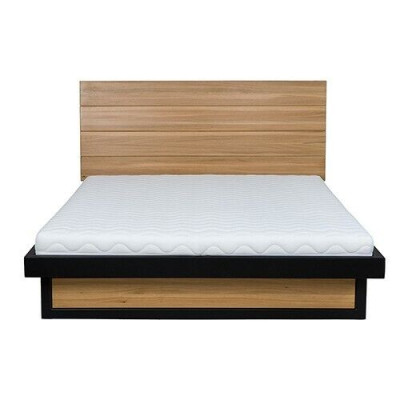 Bed Wood Beds Double Real Wood 180x200cm Bedroom Solid Wooden bed en