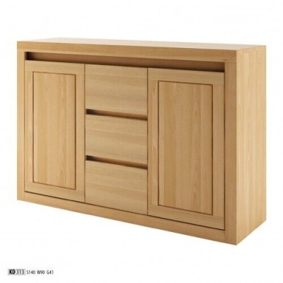 Sideboard Chest of drawers Solid wood Wardrobe Cabinets Real Wood Oak 140x90cm Chests of drawers
